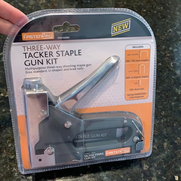 FastenPro Other New Fastenpro Threeway Tacker Staple Gun Kit Poshmark